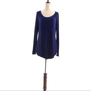 Chaser Thermal Blue Waffle Knit Shirt